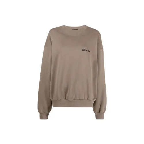 Balenciaga SS22 Sweatshirt Women's Taupe