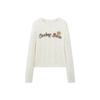LEDIN CookeyCollaboration Knitwear Women's Ecru