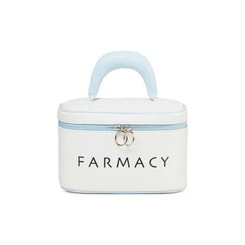 Farmacy PU Makeup Bag Women's White/Pink