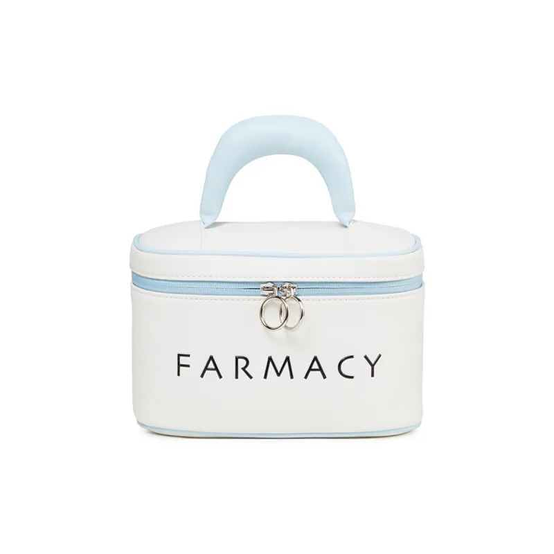 Farmacy PU Makeup Bag Women's White/Pink-0
