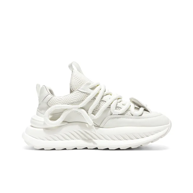 Magelly Shock Absorbers With Slip Resistant And Abrasion Resistant Properties Low Top Chunky Sneakers Men's-1