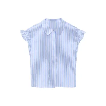 Fstudio Shirts Women's Blue With White Lettering