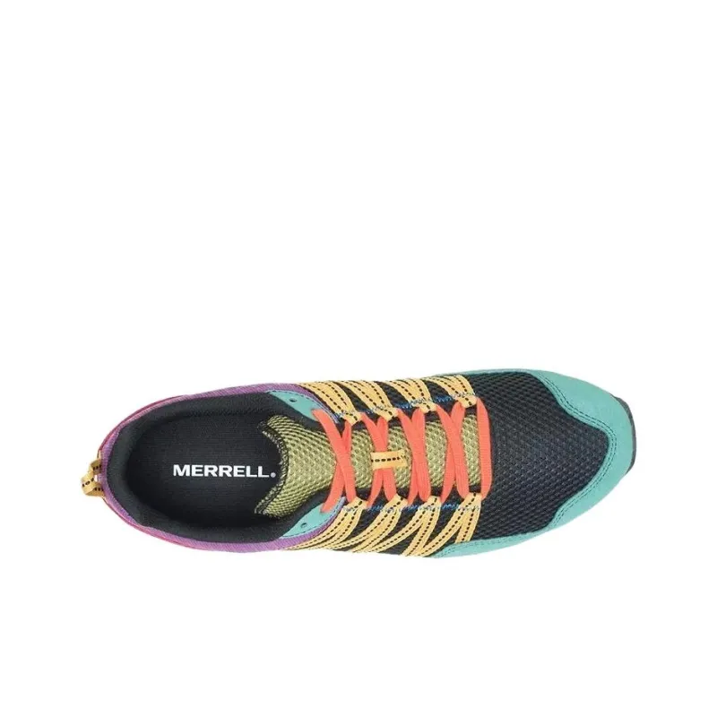 MERRELL Alpine 83 Anti Slip Wear Resistant Low Top Trail Running Shoes Men's Black Orange-3