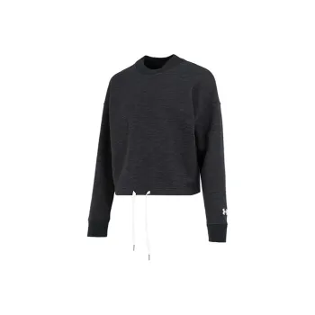 Under Armour Script Sweatshirts Women's Black