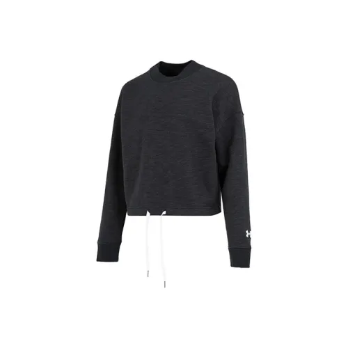 Under Armour Script Sweatshirts Women's Black