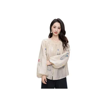 Shavani Shirts Women's Apricot