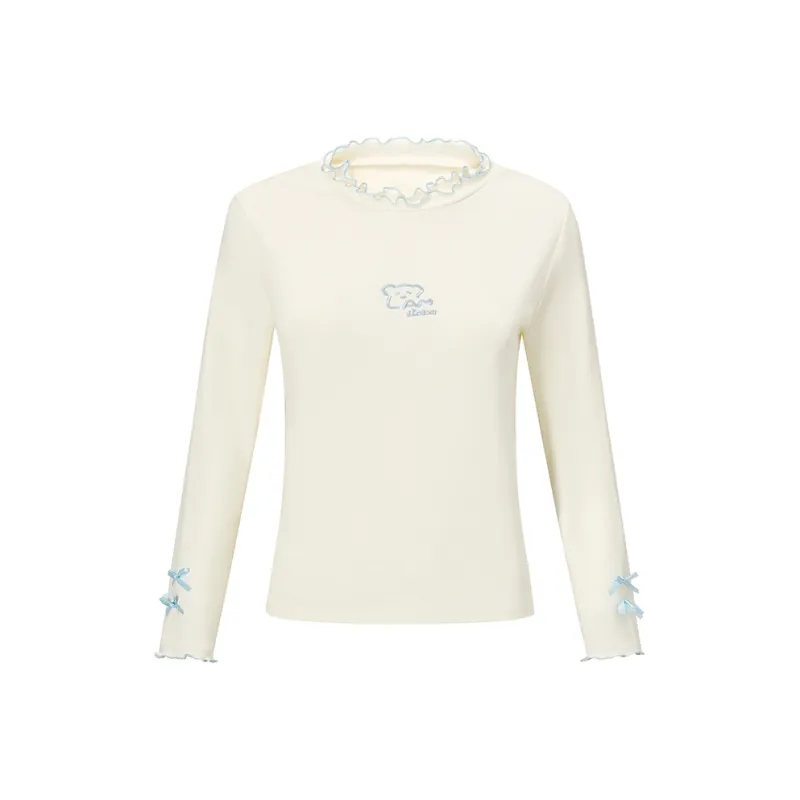 LAMLICKA T Shirt Women's Apricot-0