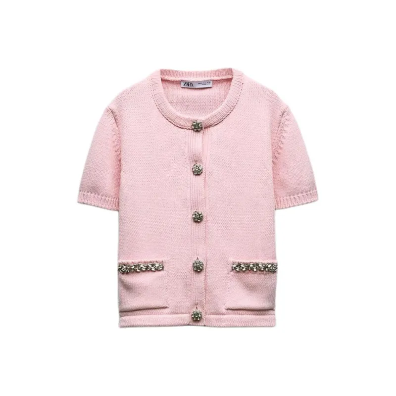 ZARA Knitwear Women's Pink-0