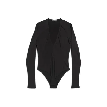 Balenciaga SS24 Bodysuits Slim Fit Women's Black