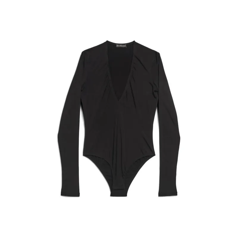 Balenciaga SS24 Bodysuits Slim Fit Women's Black-0
