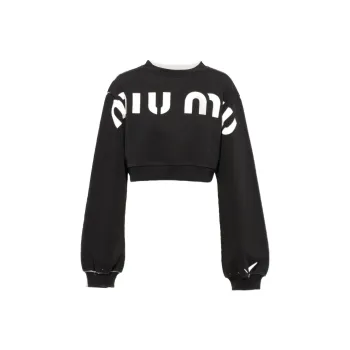 MIU MIU Sweatshirt Women's Black