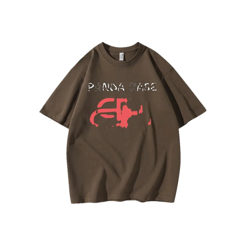 PANDA BASE T Shirts Women's-8