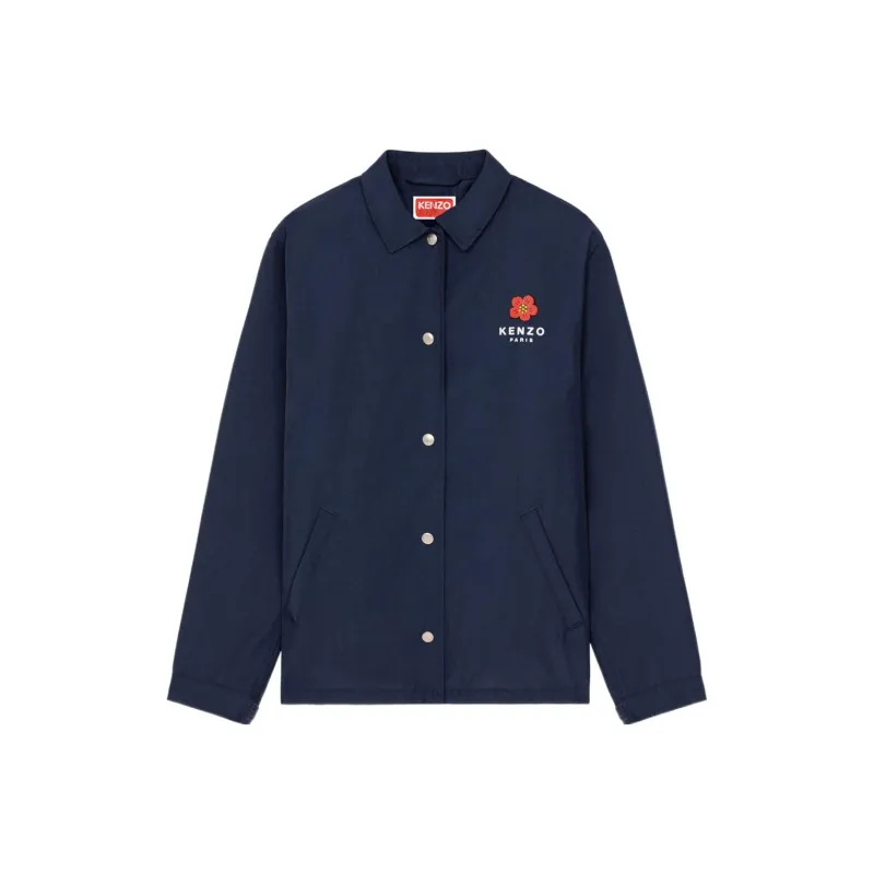 KENZO X Nigo Boke Flower Coach Jacket Navy-0