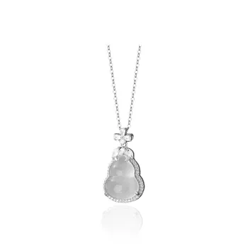 Lang Wind Chalcedony Necklaces Women's