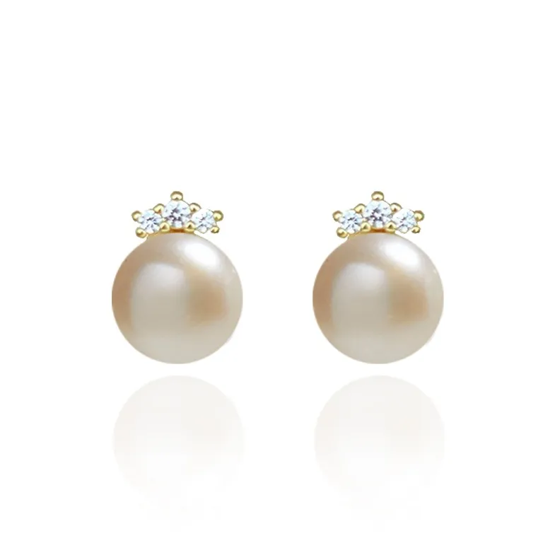 Taste The Color Pearl Clip On Earrings Women's-0