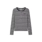 B-Classic Stripes (Crew Neck with Button Placket)