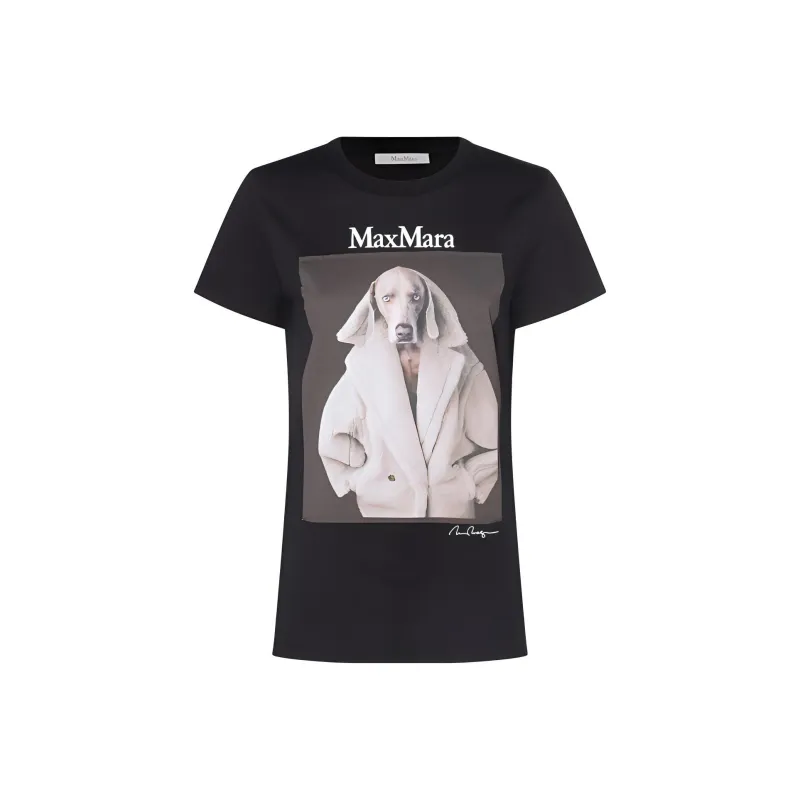 MaxMara T Shirts Women's Black-0
