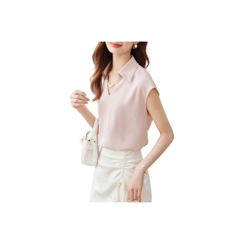 SENTUBILA Chiffon Shirts Women's-1