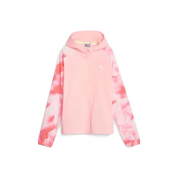 PUMA RUN FAVORITE RUN FAVORITE AOP WOVEN JACKET Women's Jacket Women's Black