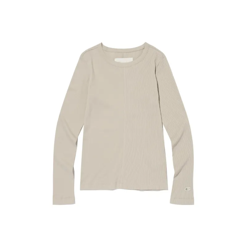 Champion T Shirts Women's Beige-0