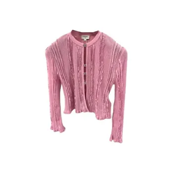 CHANEL 23 Spring And Summer 23C Knitwear Women's Pink