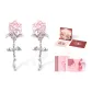 Rose Love Melody Ear Clips-Morgan Pink[Disney Dreamy Castle Exclusive Card]