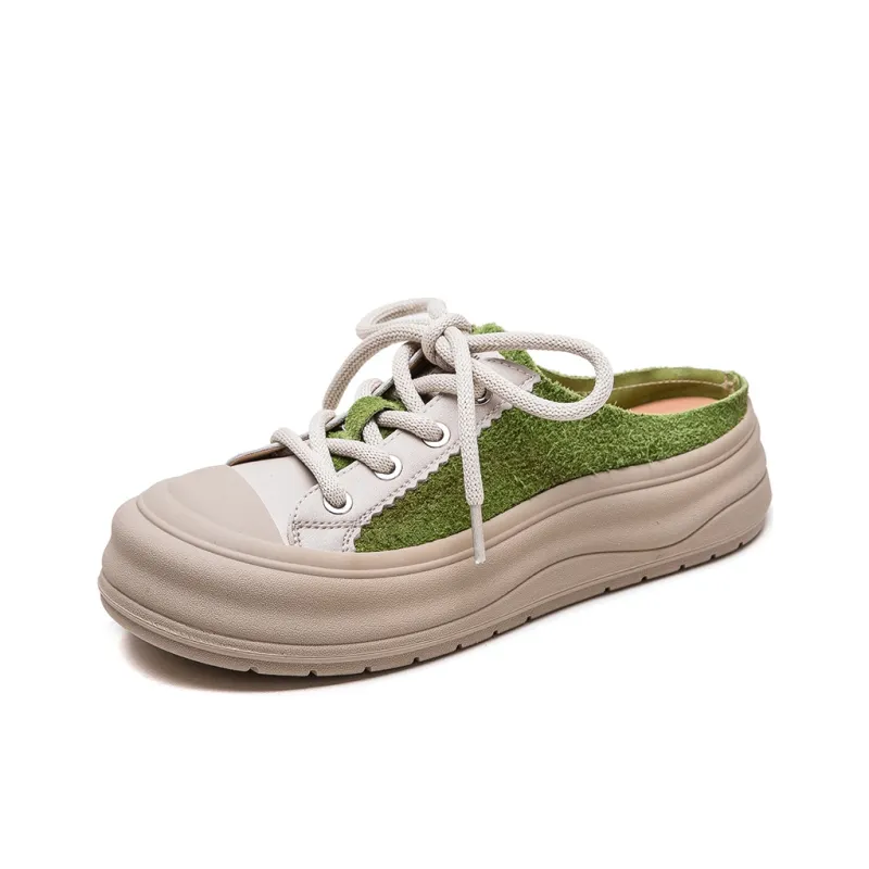 Jay Rubber Sole Abrasion Resistant Closed Toe Slippers Women's-1