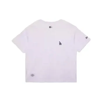 New Era Drop Shoulder Sleeve T Shirt Women's Light Gray