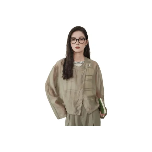Painting system Shirts Women's Army Green