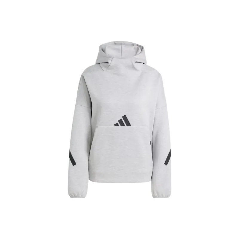 Adidas Z.N.E. Hooded Sweatshirt Women's Gray-0