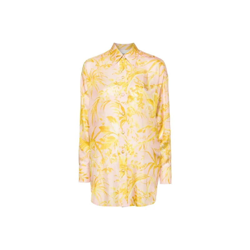 Zimmermann Floral-Printed Long Sleeved Shirt-0