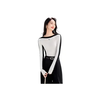La Chapelle Knitwear Women's Black & White