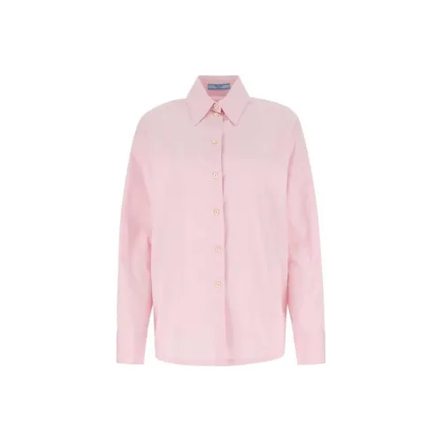 PRADA Button Down Classic Blouse 'Pink'
