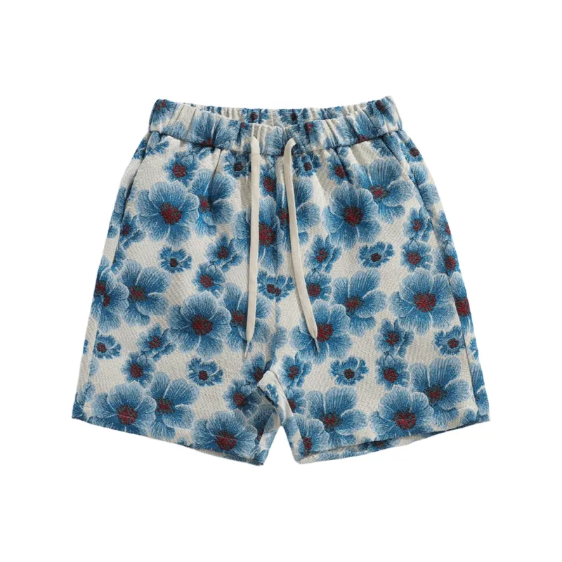 CLOR Casual Shorts Unisex Bali Blue-0