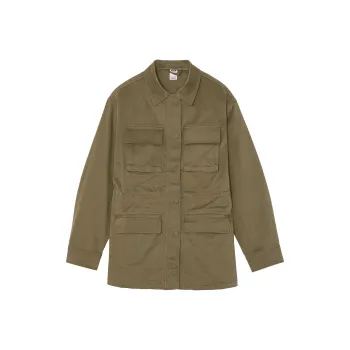 Victoria's Secret PINK Cargo Utility Jacket/Casual New Olive Jackets Coats Women's Olive Green