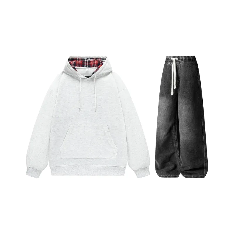 A.X.S.K Sweatshirt Sets Unisex-9