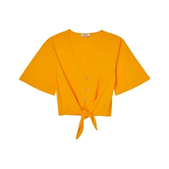 Sandro T Shirts Women's Orange