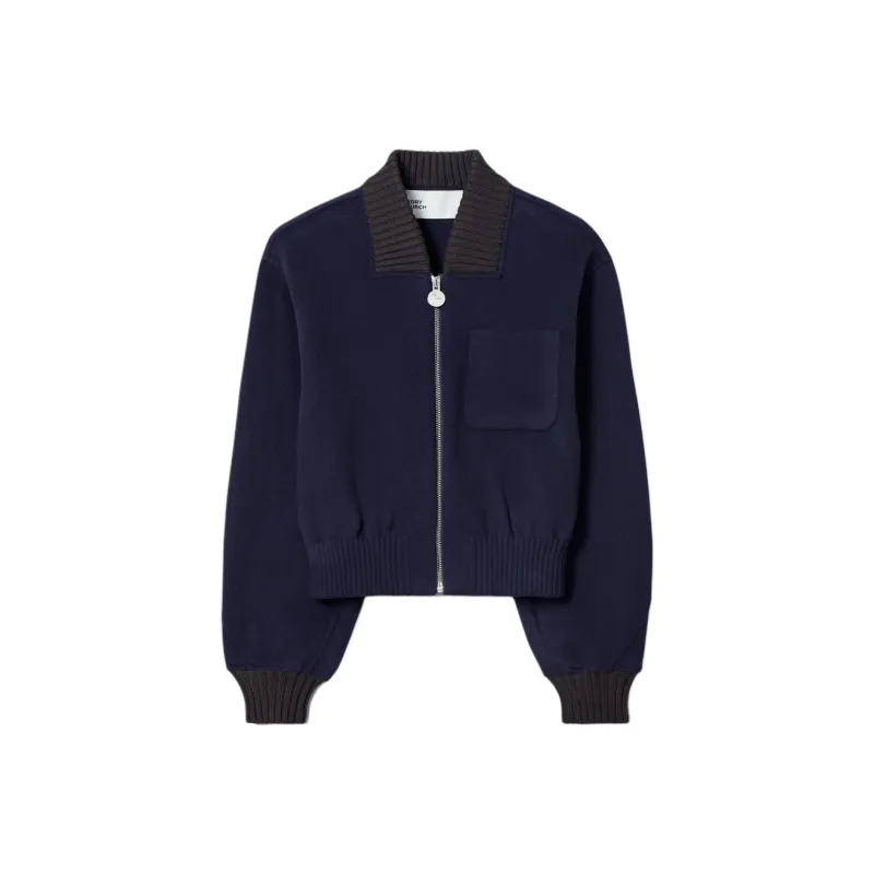 TORY BURCH Wool Bomber Jacket-0