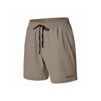 XEXYMIX Casual Shorts Men's Dark Beige