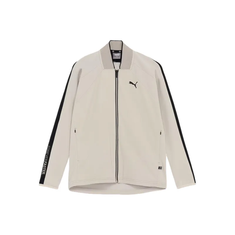 PUMA PFFZ Stretch Wind Mi Golf Clothing Men's Ecru-0
