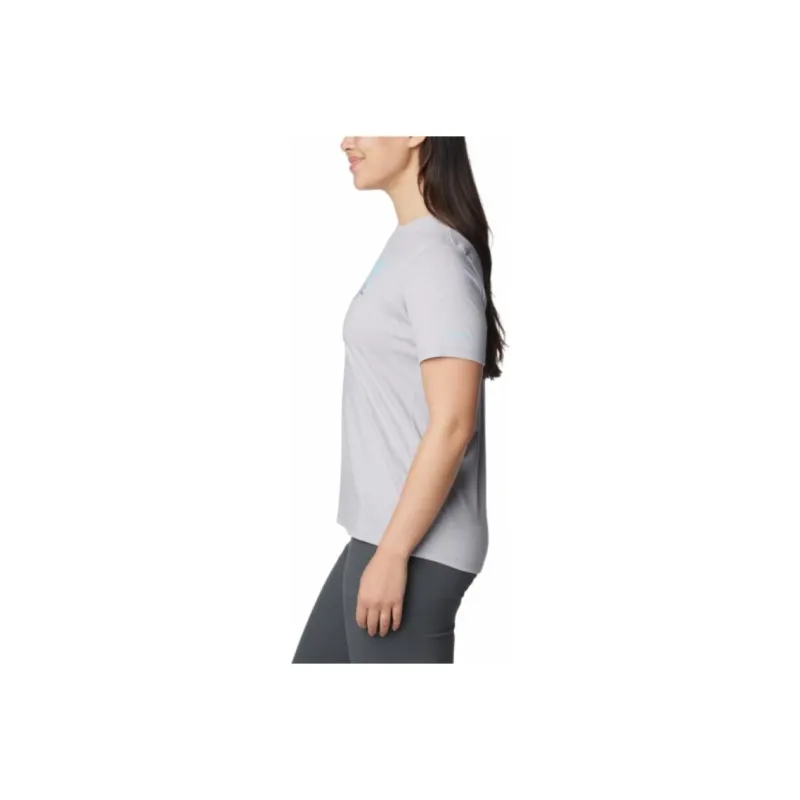 Columbia Sun Trek T-Shirt Women's Gray-3
