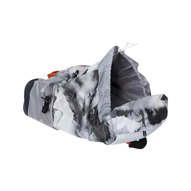 Anta Polyester Laptop Bag Backpack Regular Unisex Black/White-3