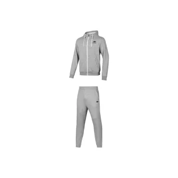 Skechers Basic Sports Series Casual Sportswear Men's Medium Heather Gray