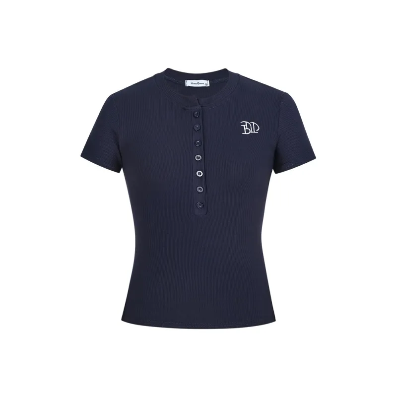 ONE SHALLOW Slim Fit Set in Sleeve T Shirt Women's-10