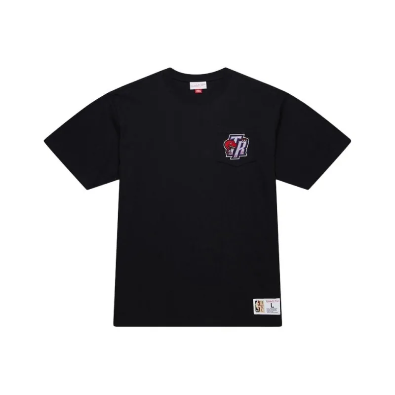 Mitchell & Ness x NBA Toronto Raptors T Shirt Unisex Black-1