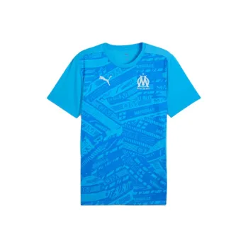 PUMA x Olympique De Marseille FW24 Soccer Jersey Men's Frost Dew