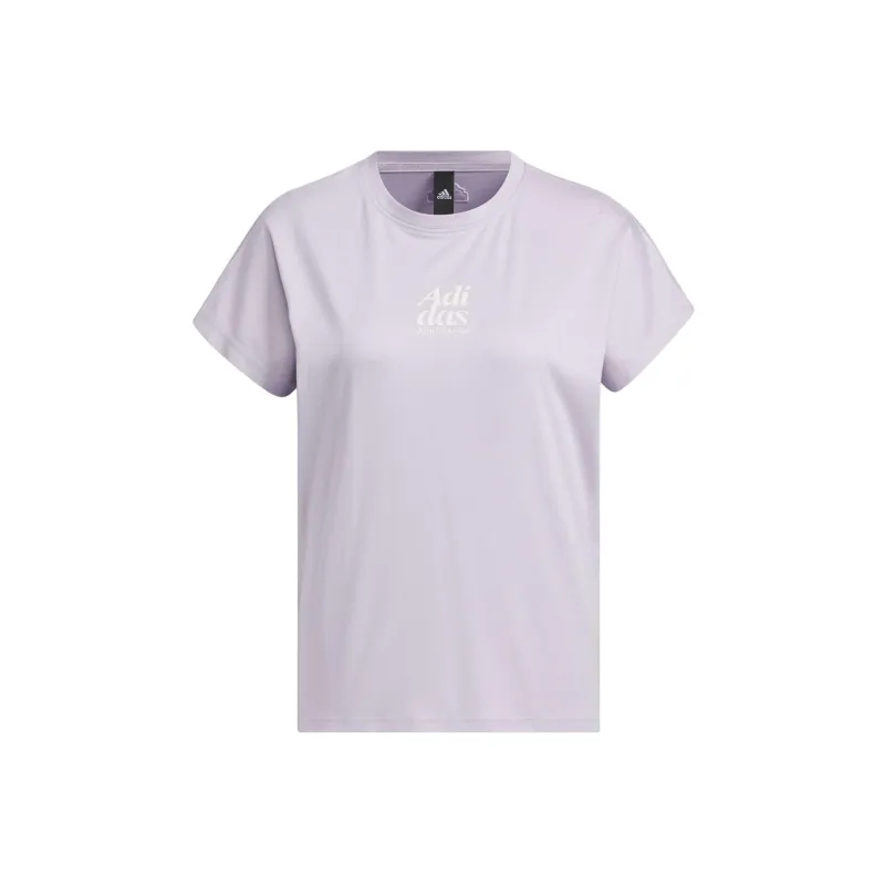 Adidas Raglan Sleeve T Shirt Women's Purple-0