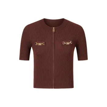 KARL LAGERFELD FW24 Knitwear Women's Coffee