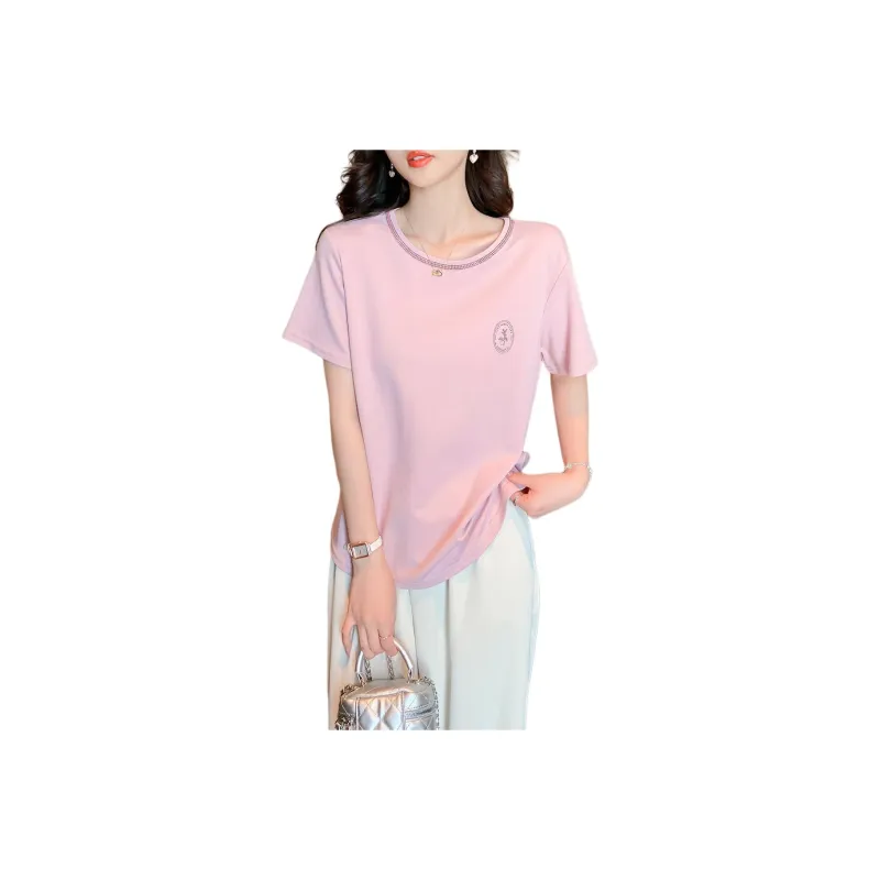 Juden Choi T Shirt Women's Pink-0