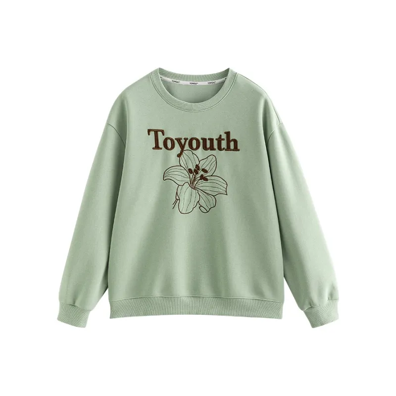 Initial Language Sweatshirt Women's-3